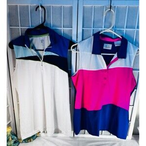 EP Sleeveless Golf Shirts 2  Both Size Large
